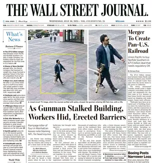 Photo of Wall Street Journal